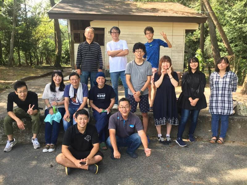 活動に参加したメンバーの集合写真